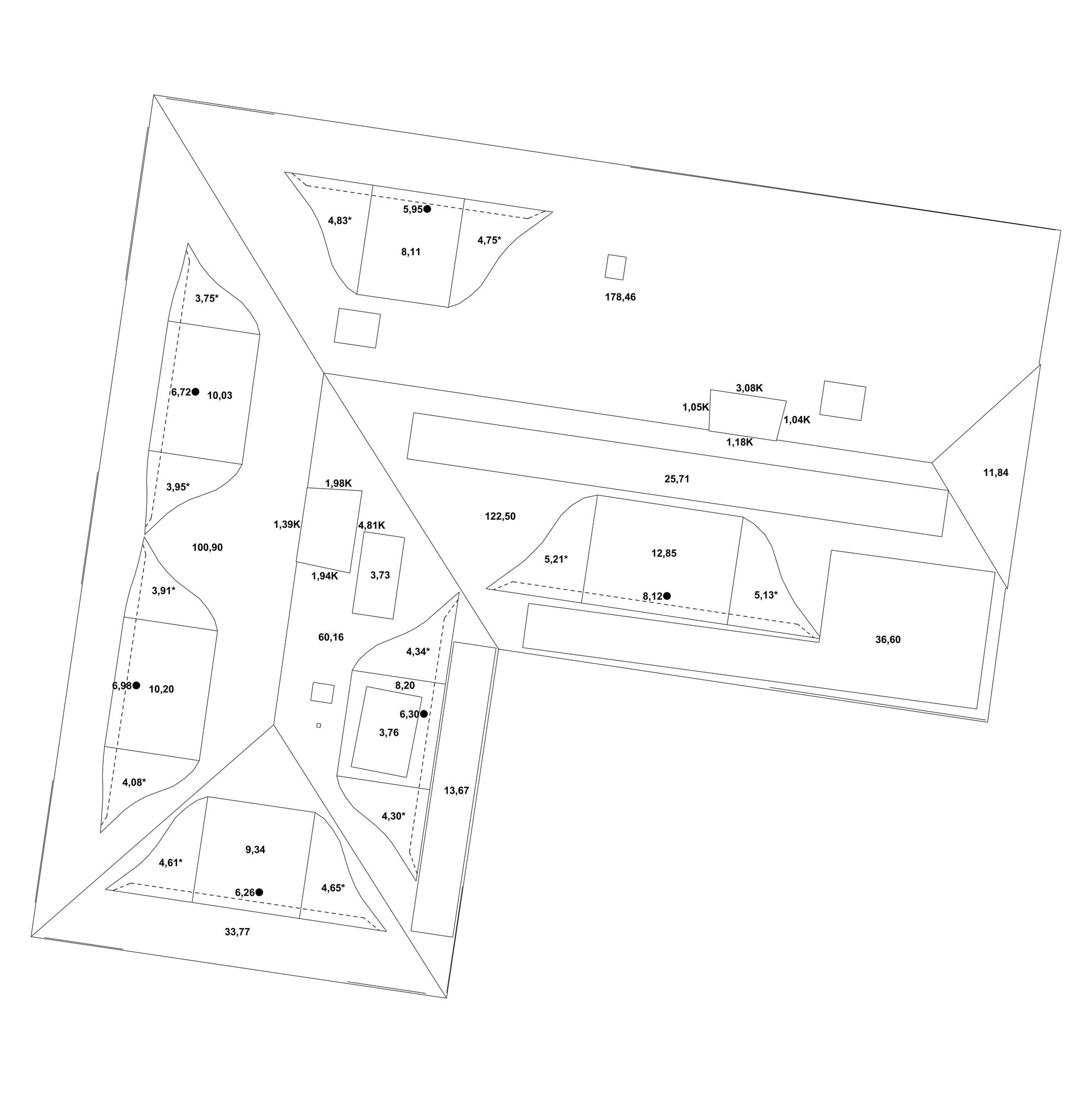 3D-Dachflächen Plan